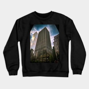 Financial District Skyscraper Manhattan NYC Crewneck Sweatshirt